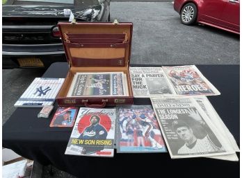 Sport Newspapers, Sports Magazines & Briefcase