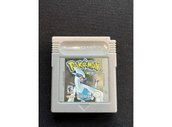 Pokemon Nintendo Gameboy Game Cartridge SILVER VERSION