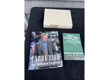 Encyclopedia Of Basketball, Larry Bird Book, Fenway Park Book