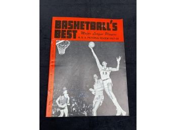 Basketballs Best NBA Major League Players 1967-1968 Booklet