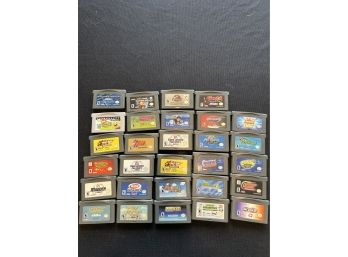 Vintage Game Boy Advance Game Cartridges -29 Games