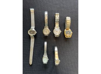 6 Watches - Timex & Carriage