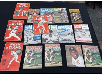 Baseball Sporting Books - 70s-80s