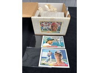 1988 TOPPS Baseball Trading Cards Individually Wrapped Cards