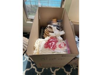 Grab Box - Filled With Chargers, Linens, Baking, Candles & More!