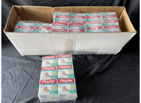 NEW - Playtex Disposable Bottles - 72 Boxes