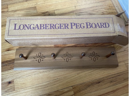 Longaberger Pegboard