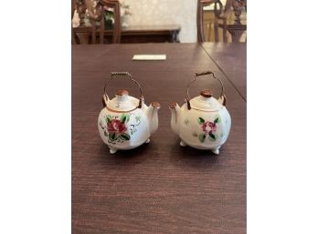 Vintage Japanese Salt & Pepper Shaker Teapots