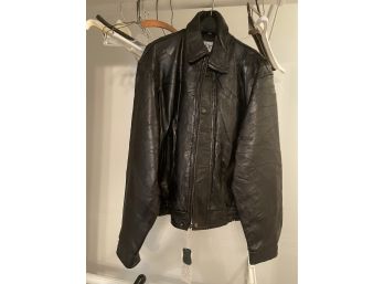 Cellini Genuine Leather Jacket Size Medium