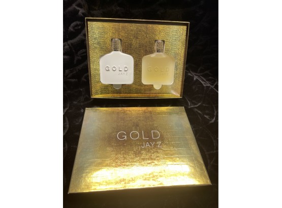 NEW Jay Z Gold Gift Set