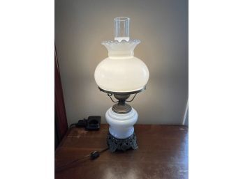 Vintage Hurricane Style Lamp