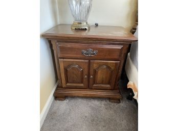 Vintage Nightstand Bedside Table By Sterling House Collection