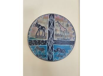 African Art Plate