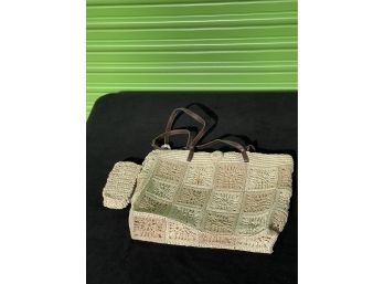 Crochet Purse Tote Bag