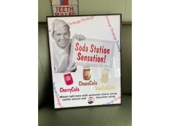 Vintage Restaurant Advertisement Sign
