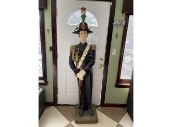 Italian Soldier Statue - Stood In Famous NYC Restaurant For 50 Years!