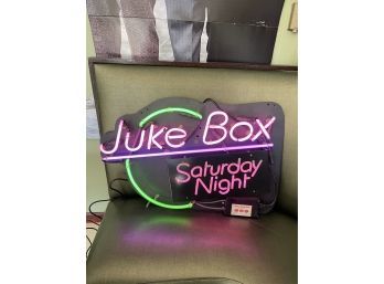 Juke Box Neon Restaurant / Bar Sign