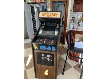 Rare Pac Man Video Gaming Machine