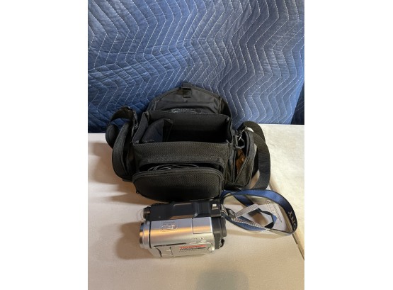 Sony Handycam Video Camcorder With Bag