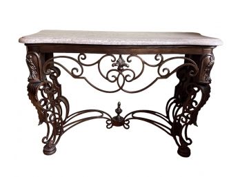 Entryway Table Marble Top