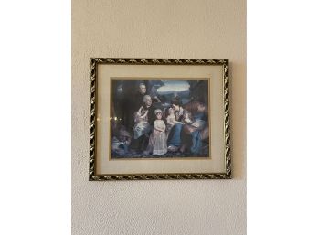 Framed Portrait Of The Copley Family