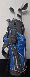 Catalyst Acuity Golf Bag And Assorted Clubs