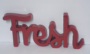 Farmhouse Decor 'Fresh' Sign