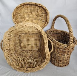 Very Large Wicker Baskets