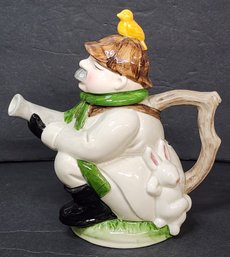 Vintage 'The Huntsman' Ceramic Coffee Pot