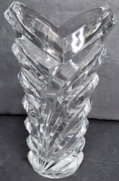 Vintage Crystal 'Mikasa' Wyndham Vase 9'
