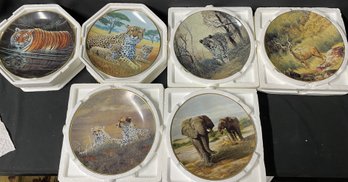 African Themed Decorative Plates
