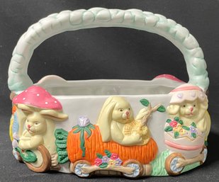 Porcelain Easter Basket