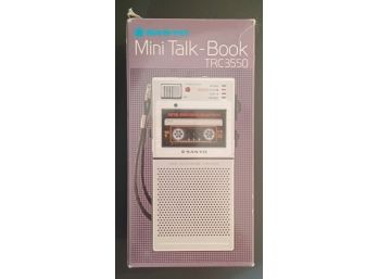 Vintage Sanyo Mini Talk Book Dictation Recorder CTRC3550