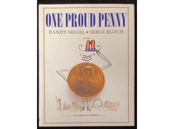 'One Proud Penny' Book By Randy Siegel And Serge Bloch