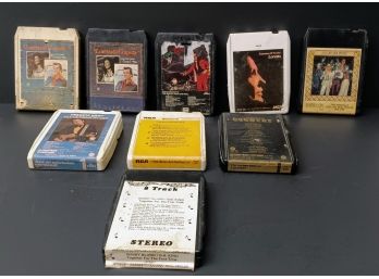 Lot Of  Several 8 Track Tapes