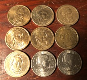 9 Dollar Coins