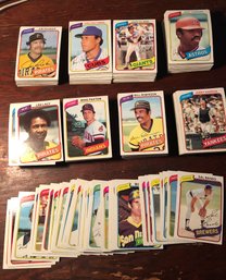1980 Topps Baseball 448 Cards Lot