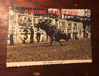 1974 Cheyenne Frontier Days Post Card