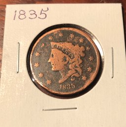 1835 United States Large Cent (low Grade)