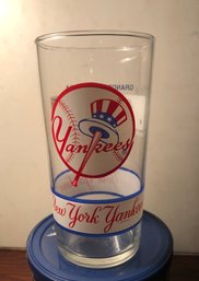 New York Yankees Drinking Glass