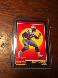 1990 Score Barry Sanders Hot Card