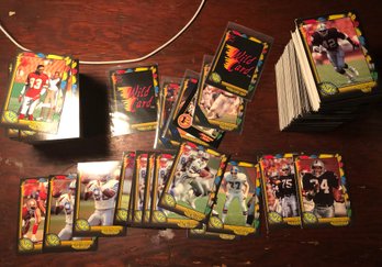 1991 Wild Card Football Lot ( Fits In A 400 Count Box)