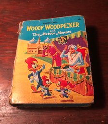1967 Woody Woodpecker Big Little Book - Poor Condition
