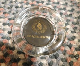 The Royal Orleans Glass Ashtray