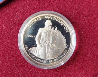 1982 George Washington Proof Silver Half Dollar Commemorative