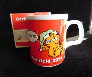 Garfield 1981 Christmas Mug