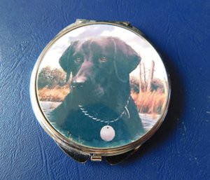 Dog Compact Mirror