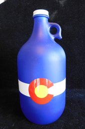 Painted Colorado Emblem Bottle