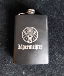 Jagermeirter Black Empty Flask