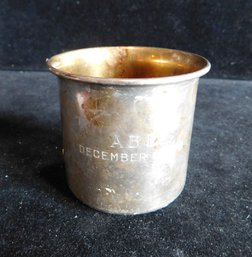 Sterling Silver Cup (broken Off Missing Handle) Scrap Silver 48 Grams